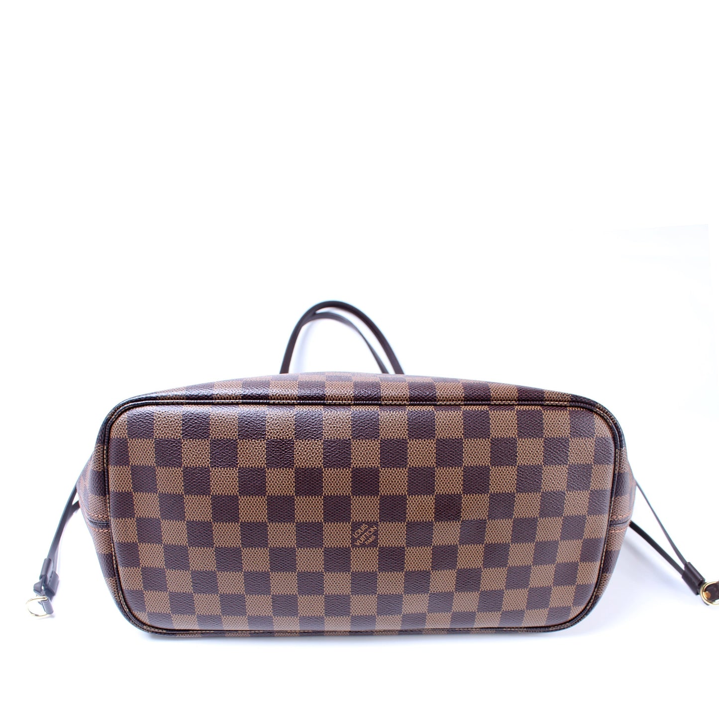 Louis Vuitton Neverfull W/Wallet MM Damier Ebene