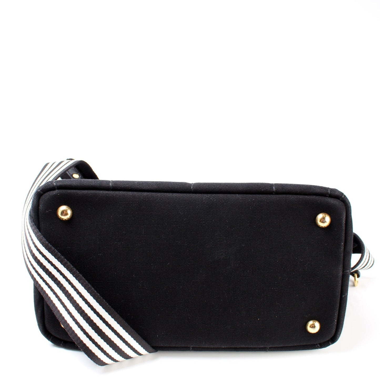 Prada Canapa Canvas Small Tote Bag