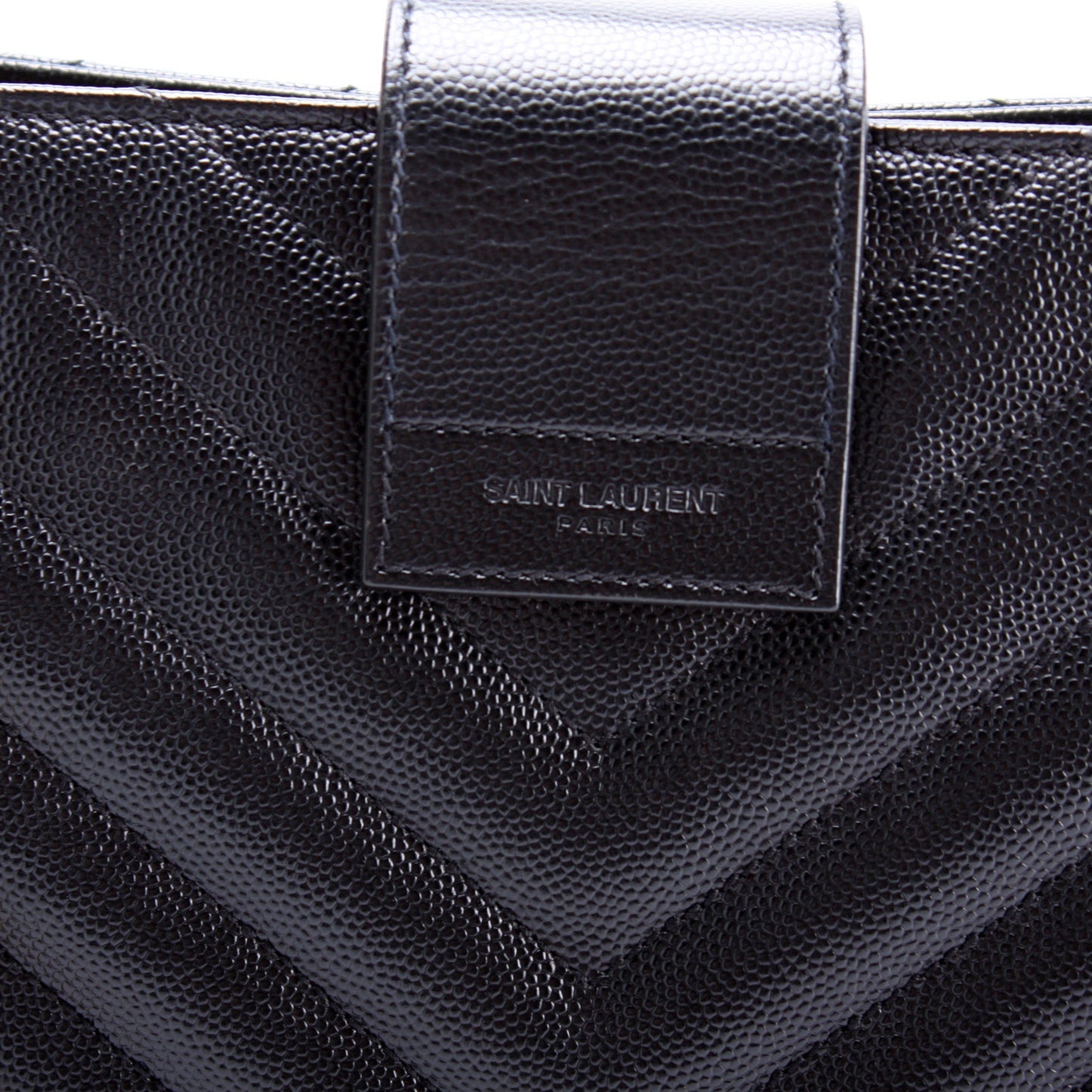Saint Laurent Grain De Poudre Shopping Tote Bag
