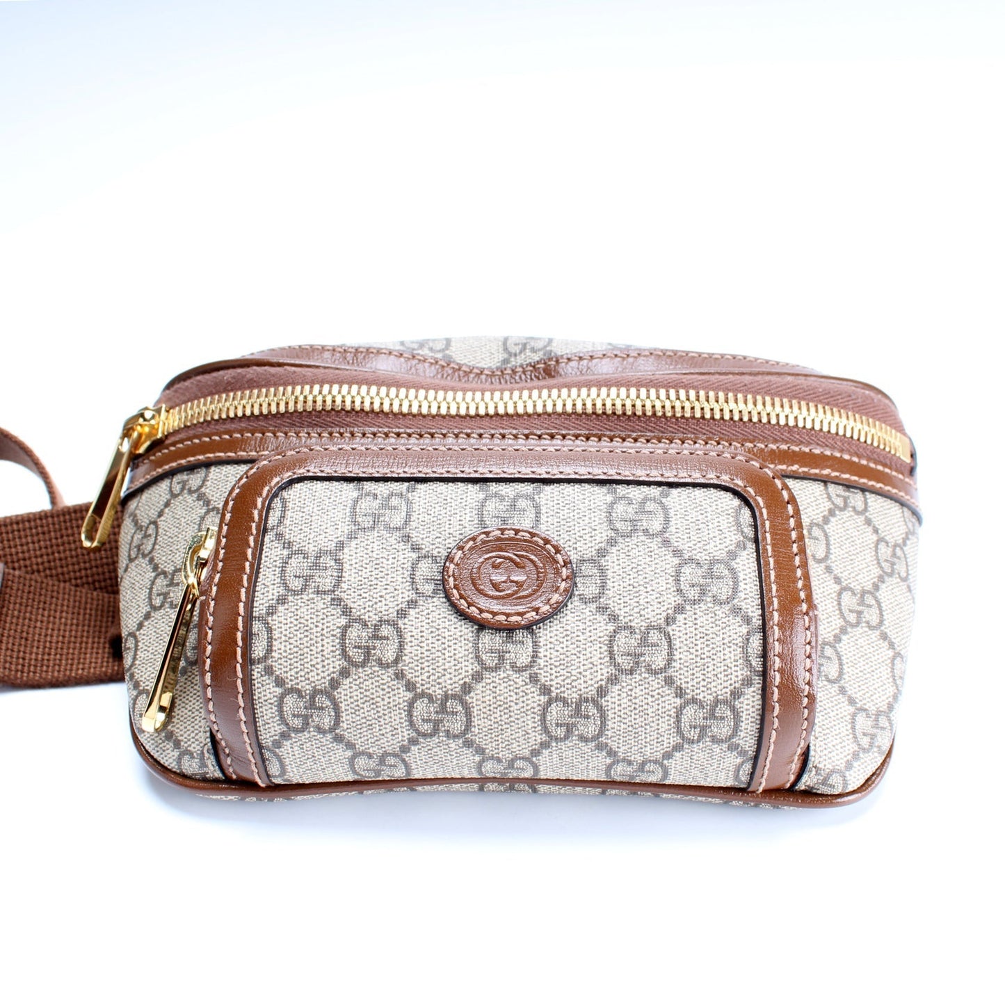 Gucci 582933 GG Supreme Interlocking GG Belt Bag
