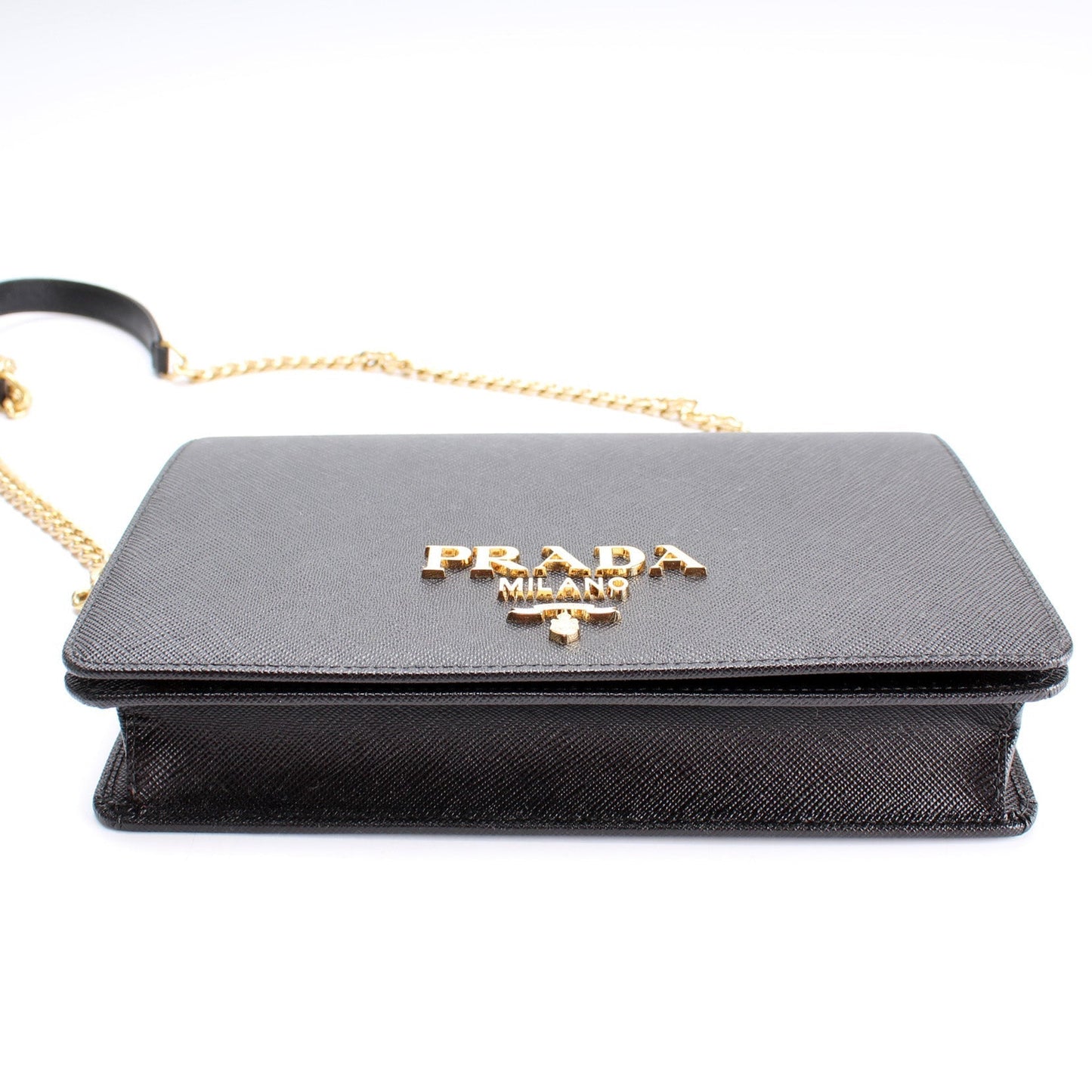 Prada 1BP018 Saffiano Lux Mini Chain Bag
