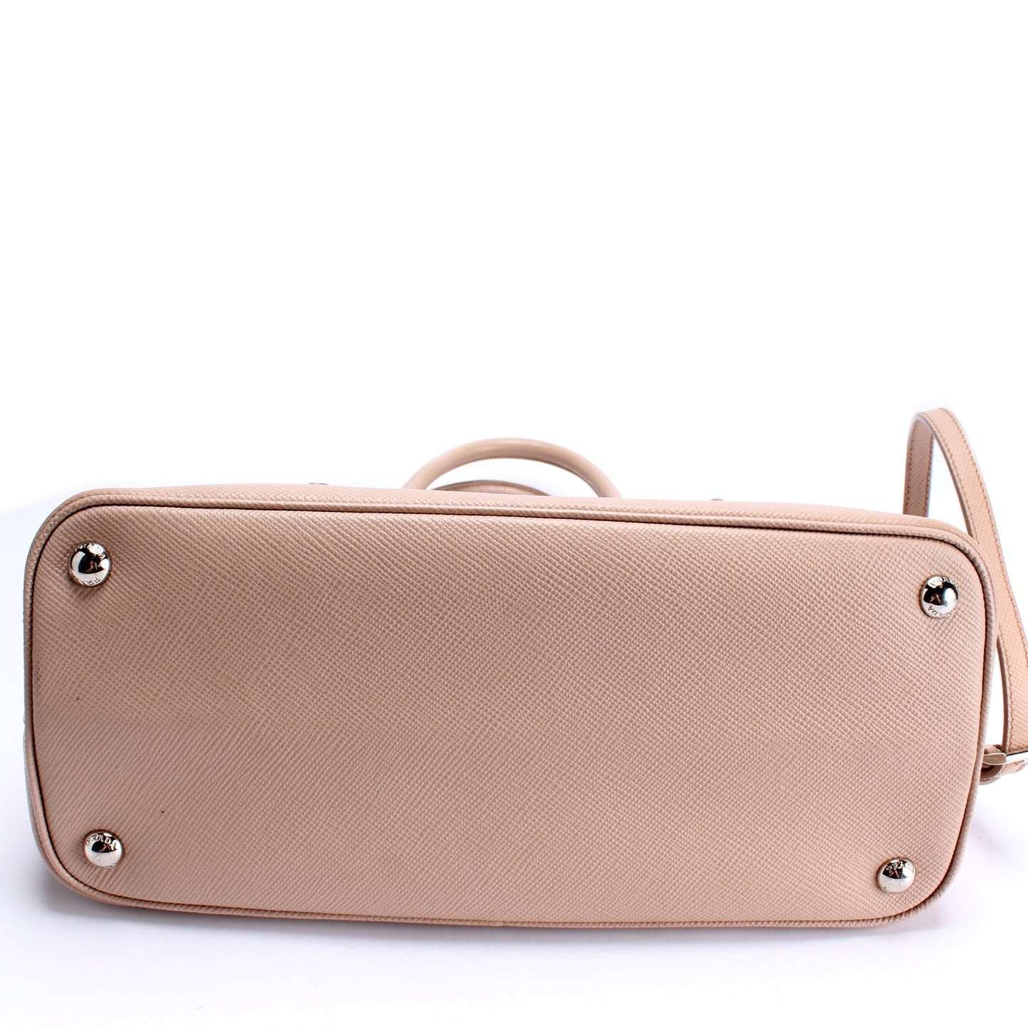 Prada Saffiano Cuir Covered Strap Double Bag