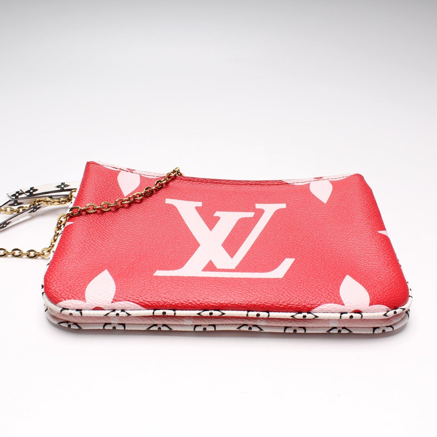 Louis Vuitton Double Zip Pochette Giant Reverse Monogram