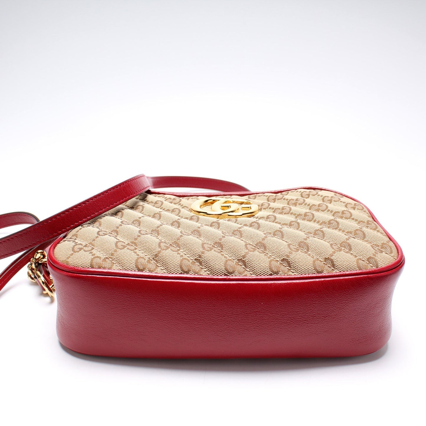 Gucci 447632 Marmont Small Canvas Camera Bag