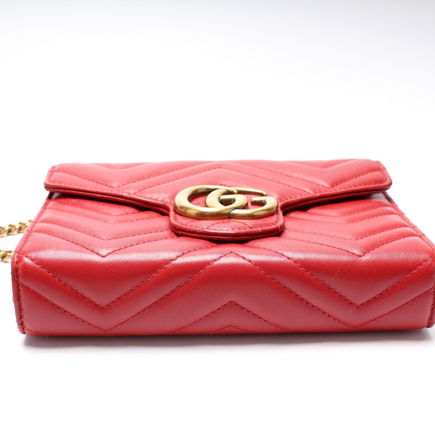 Gucci 474575 Marmont Chain Wallet Bag