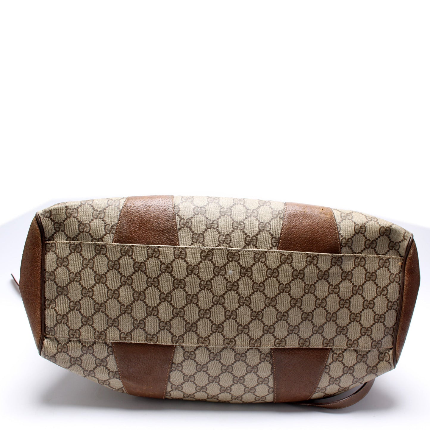 Gucci 111.02.073 GG Supreme Duffle With Strap Vintage Bag