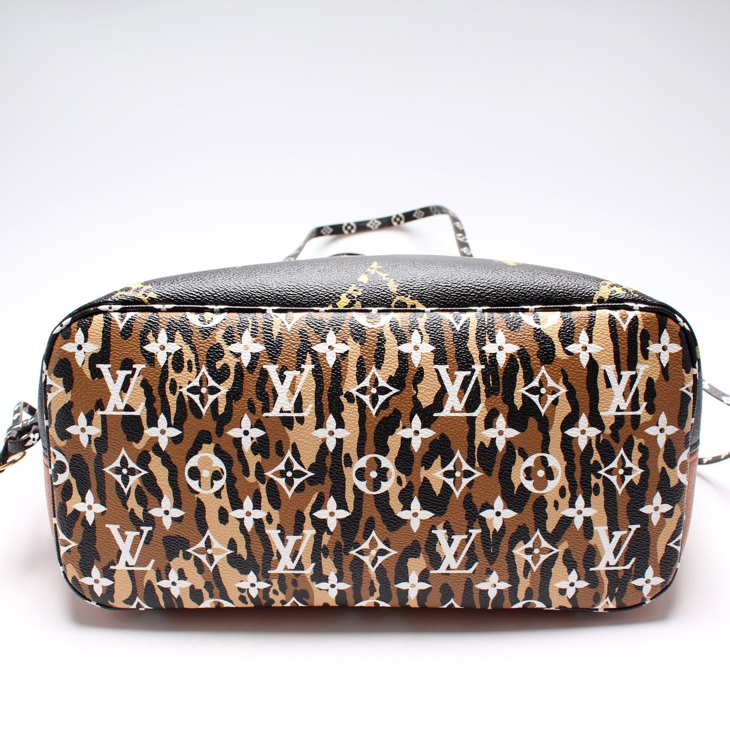 Louis Vuitton Neverfull W/Wallet MM Jungle