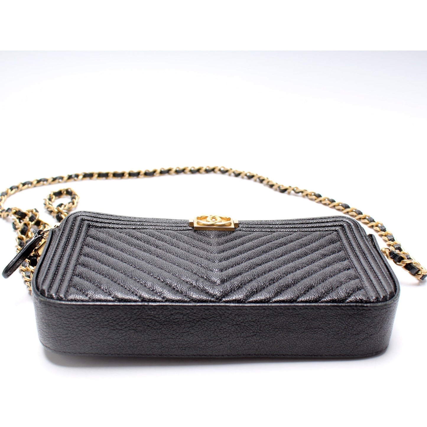 Chanel WOC Boy Double Zip Bag