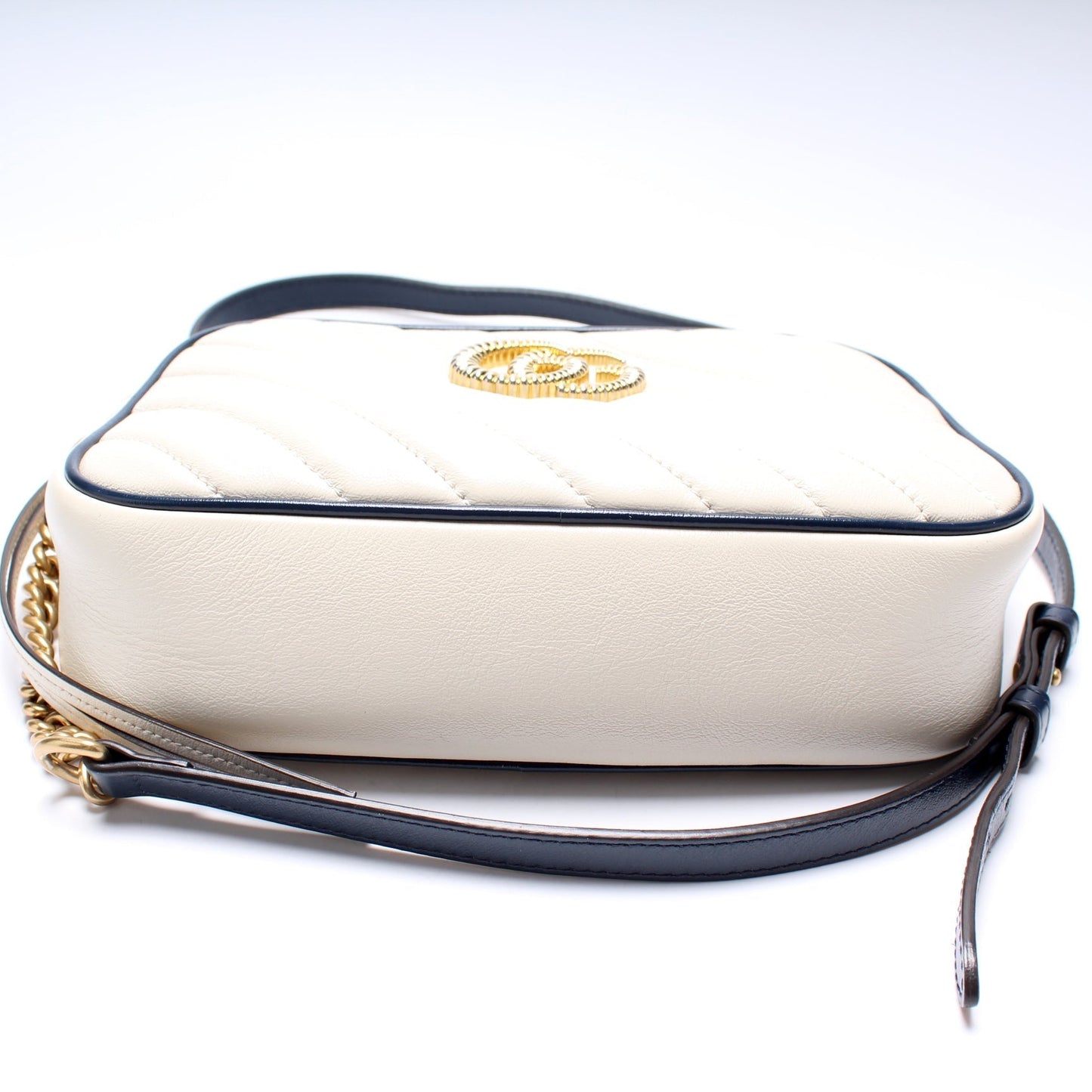 Gucci 447632 Marmont Torchon Small Leather Camera Bag