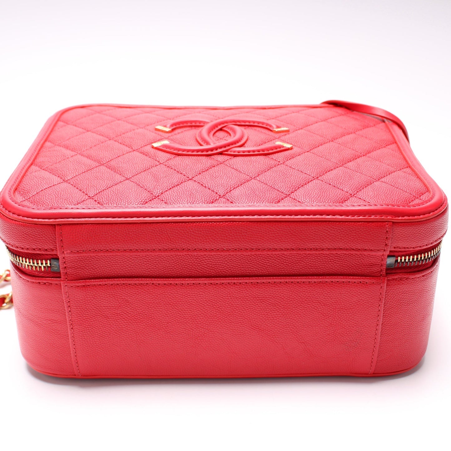 Chanel Filigree Vanity Case Large 25M Bag