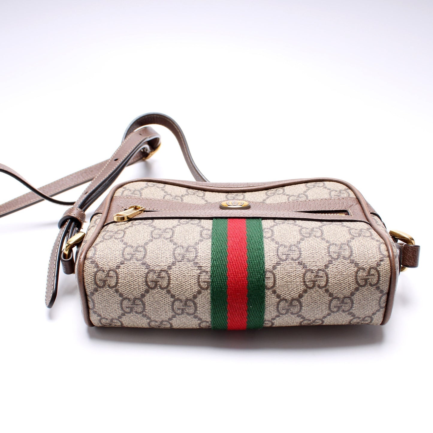 Gucci 517350 GG Supreme Mini Ophidia Bag