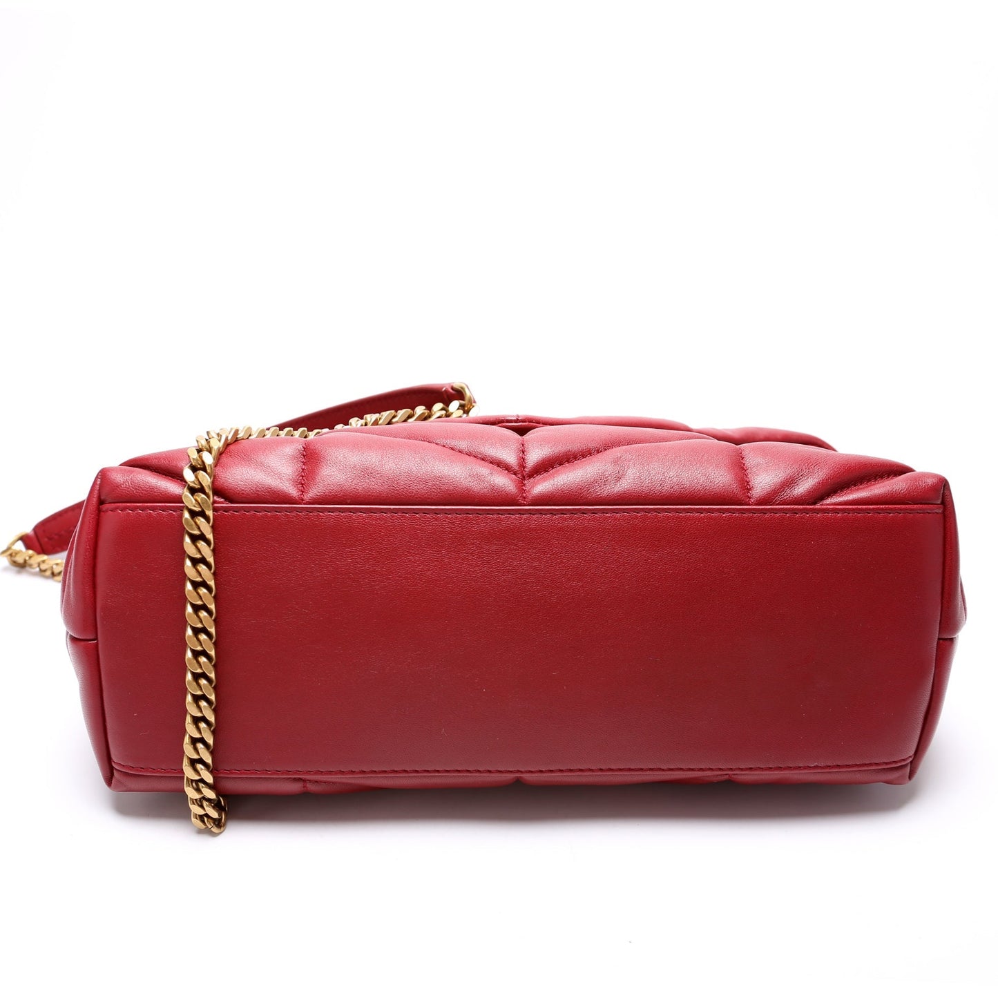 Saint Laurent Puffer Quilted Small Lambskin 577476 Bag