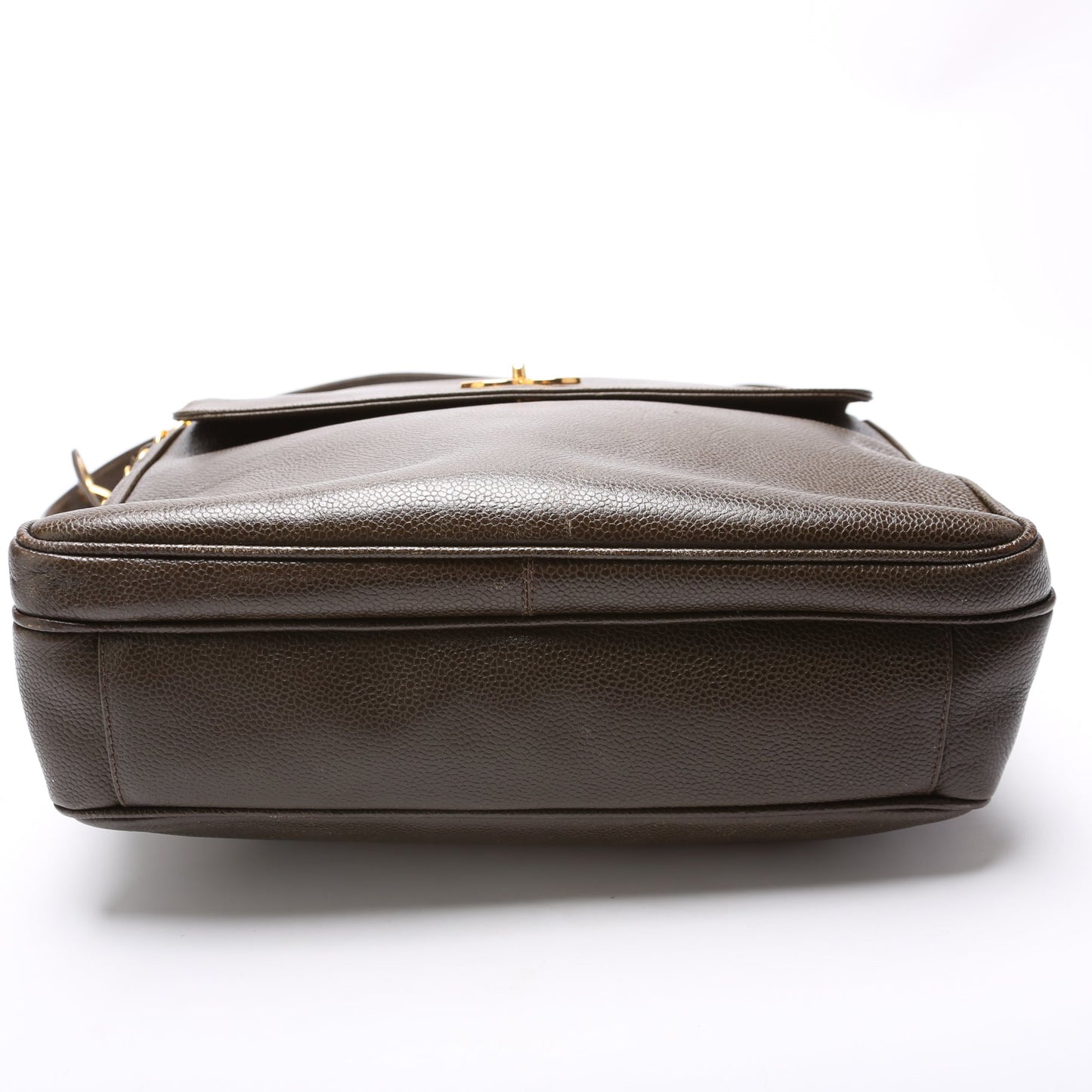 Chanel CC Double Pocket Shopping Tote Caviar Vintage Bag