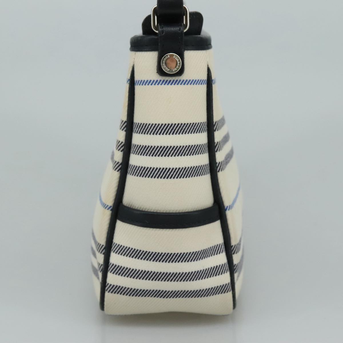 Burberry White Canvas Shoulder Bag ( )