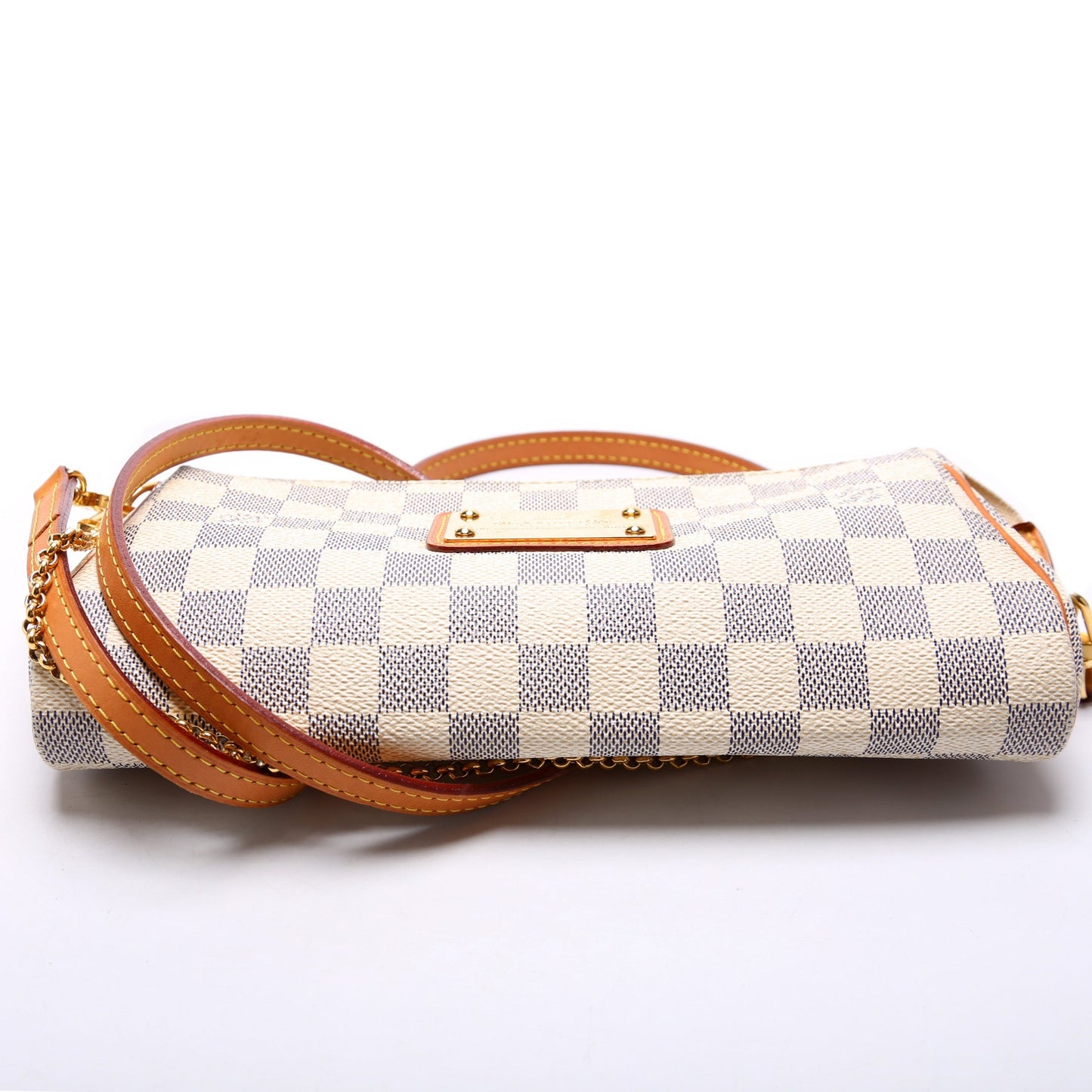 Louis Vuitton Eva Clutch Damier Azur