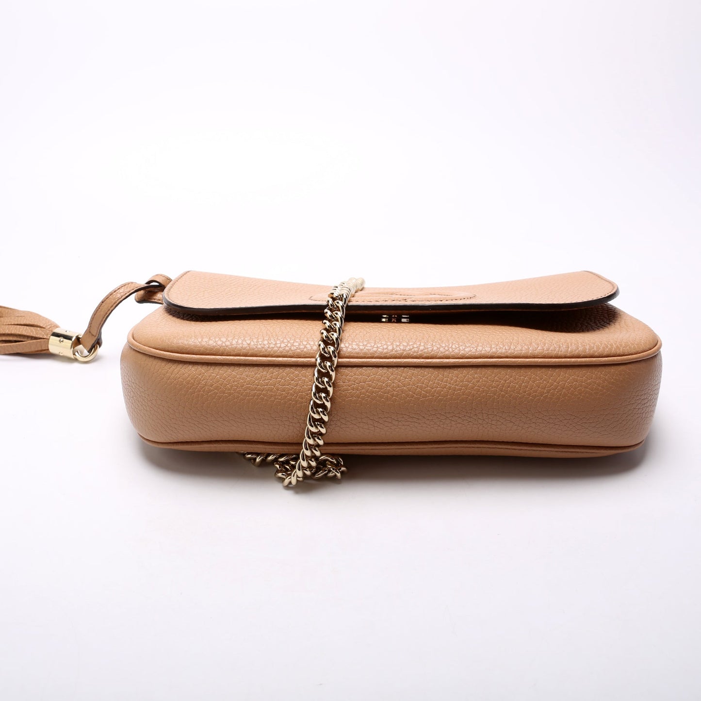 Gucci 536224 Soho Chain Tassel Flap Bag