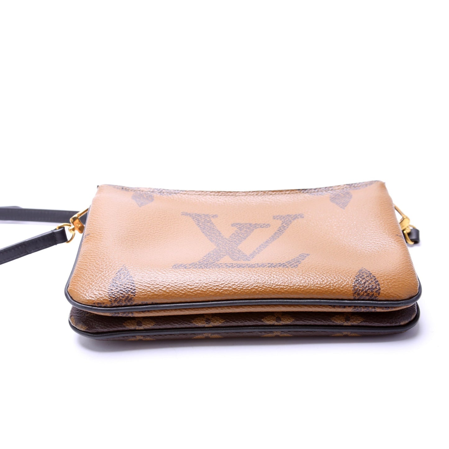Louis Vuitton Double Zip Pochette Giant Reverse Monogram