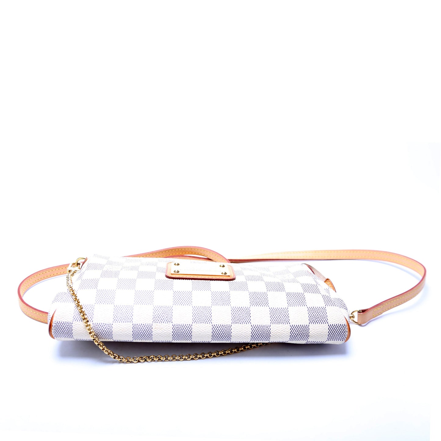 Louis Vuitton Eva Clutch Damier Azur