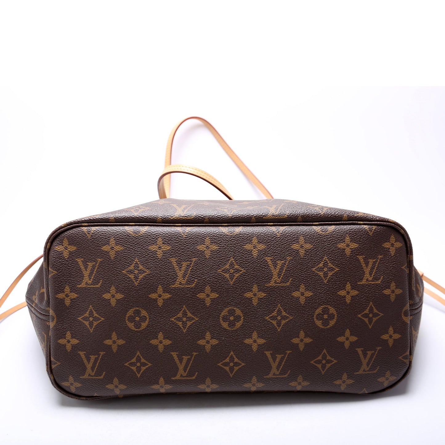 Louis Vuitton Neverfull W/Wallet MM Monogram