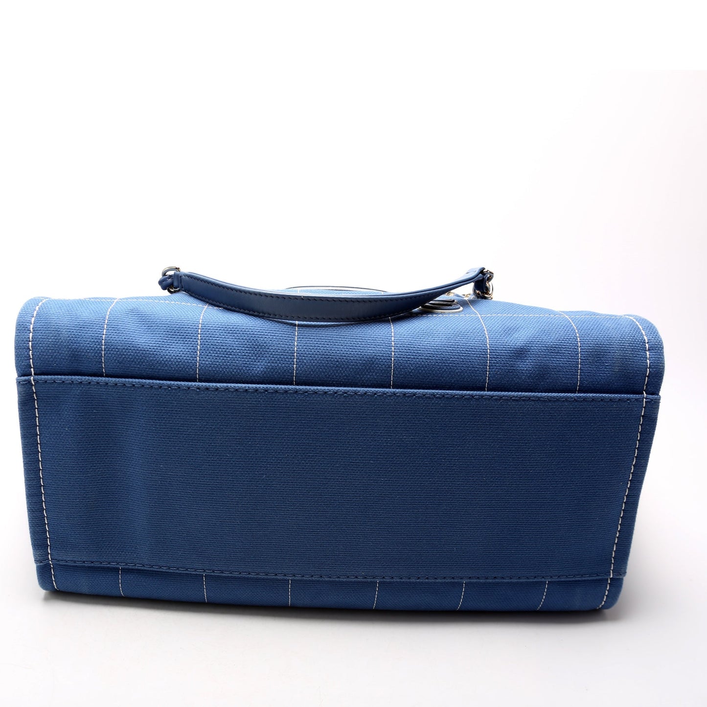 Chanel Deauville Canvas Large Tote RFID Bag