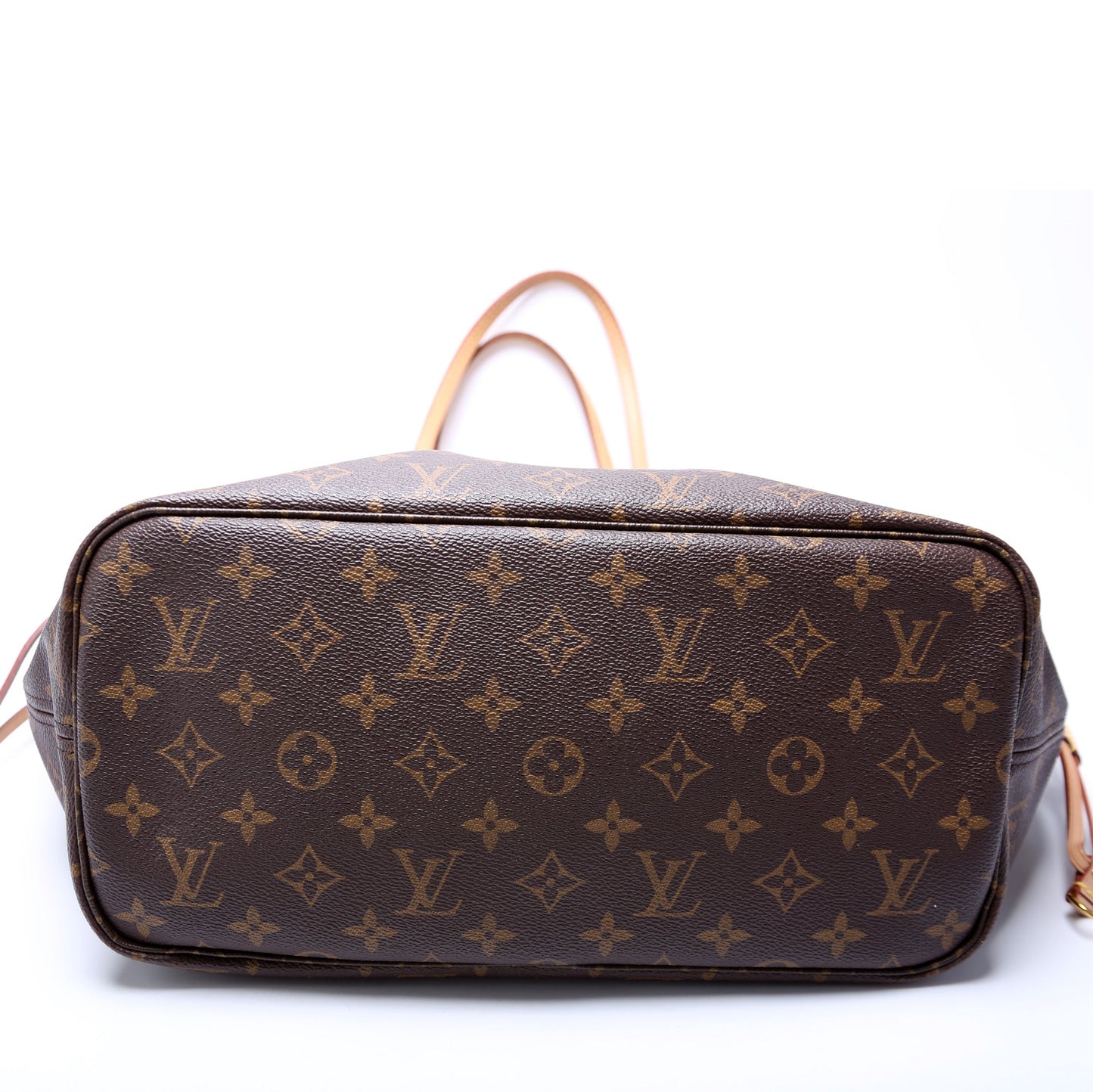 Louis Vuitton Neverfull w/Wallet MM Monogram