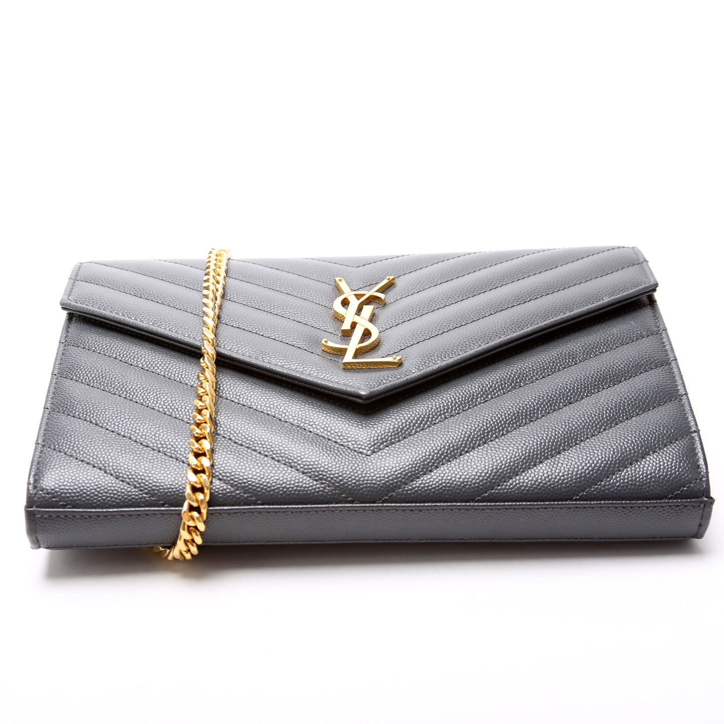 Saint Laurent Grain De Chain Wallet 377828 Bag