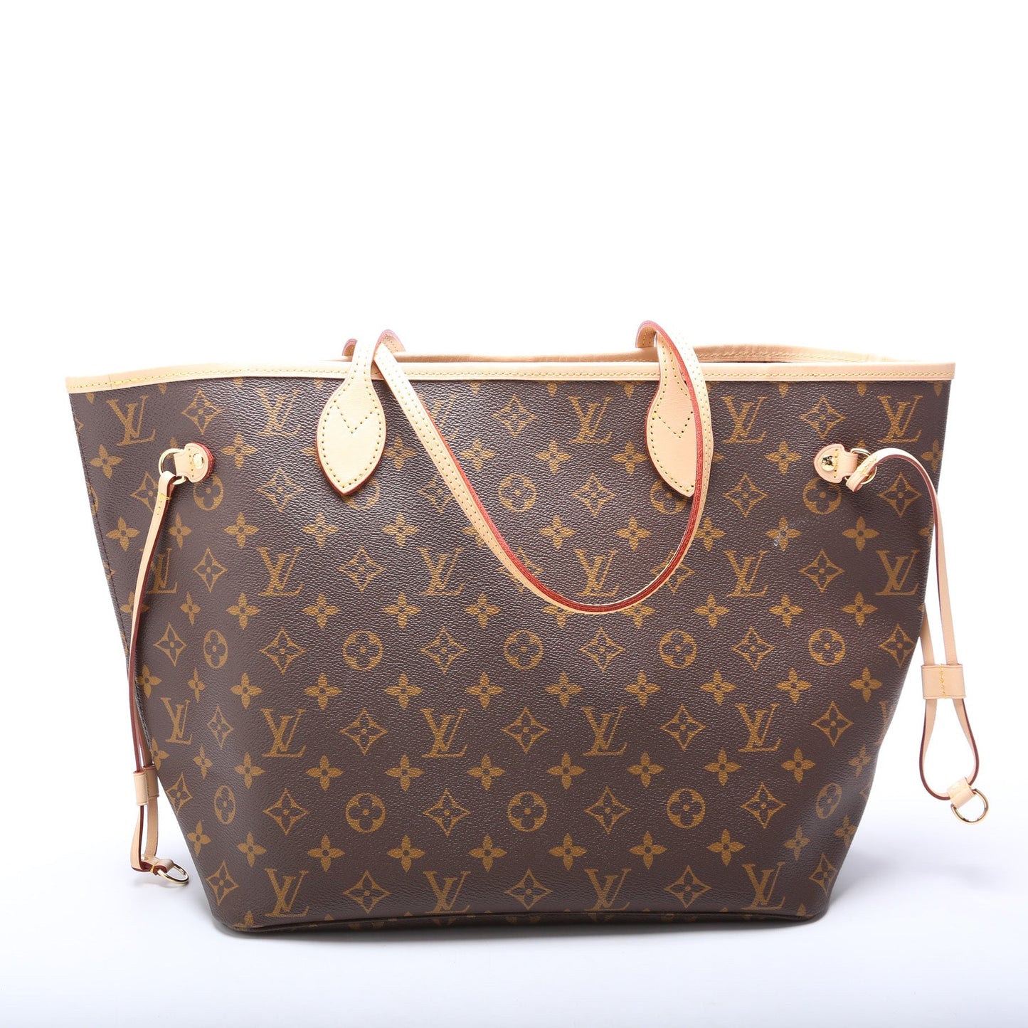 Louis Vuitton Neverfull W/ Wallet MM Monogram