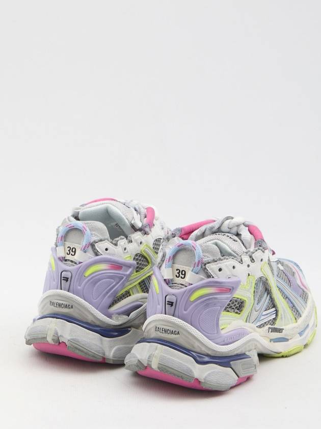 Luxury Balenciaga Trending 2026 Runner mesh panel low-top sneakers