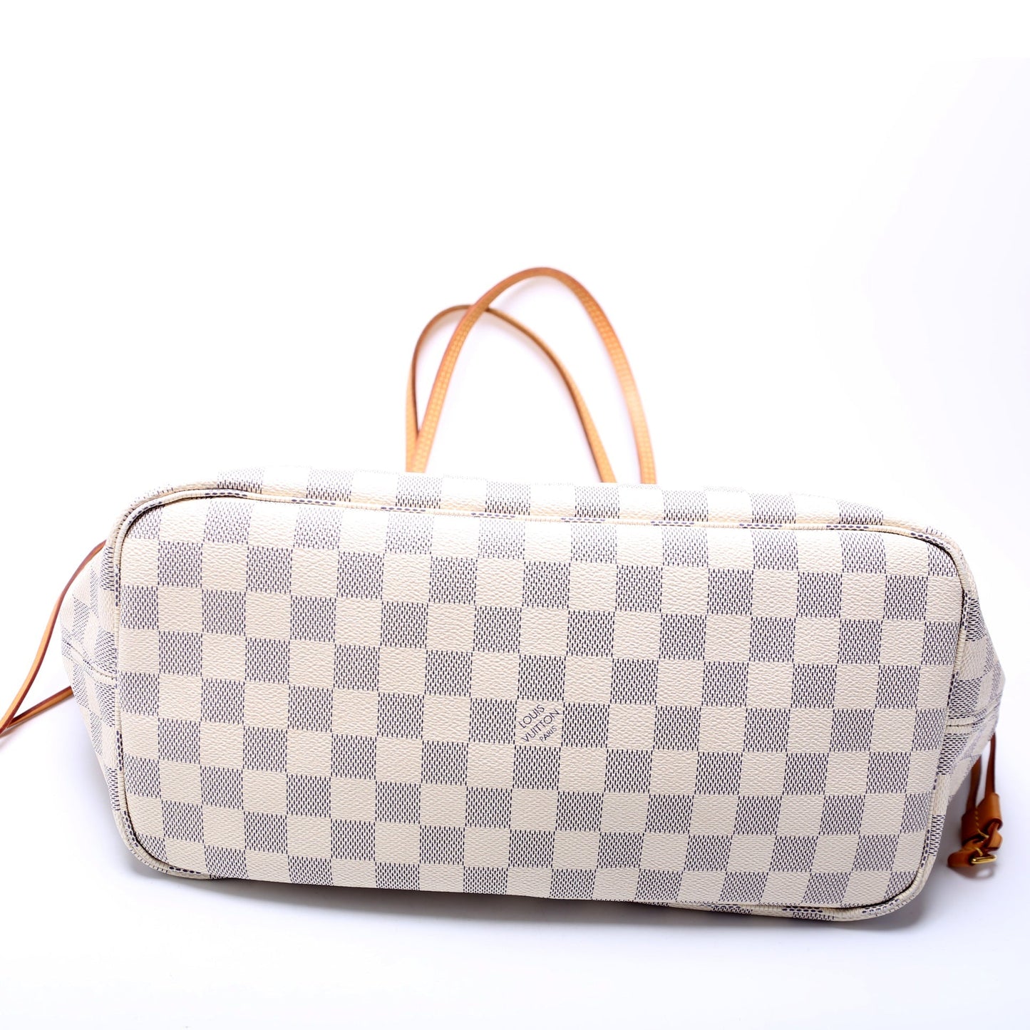 Louis Vuitton Neverfull w/Wallet MM Damier Azur