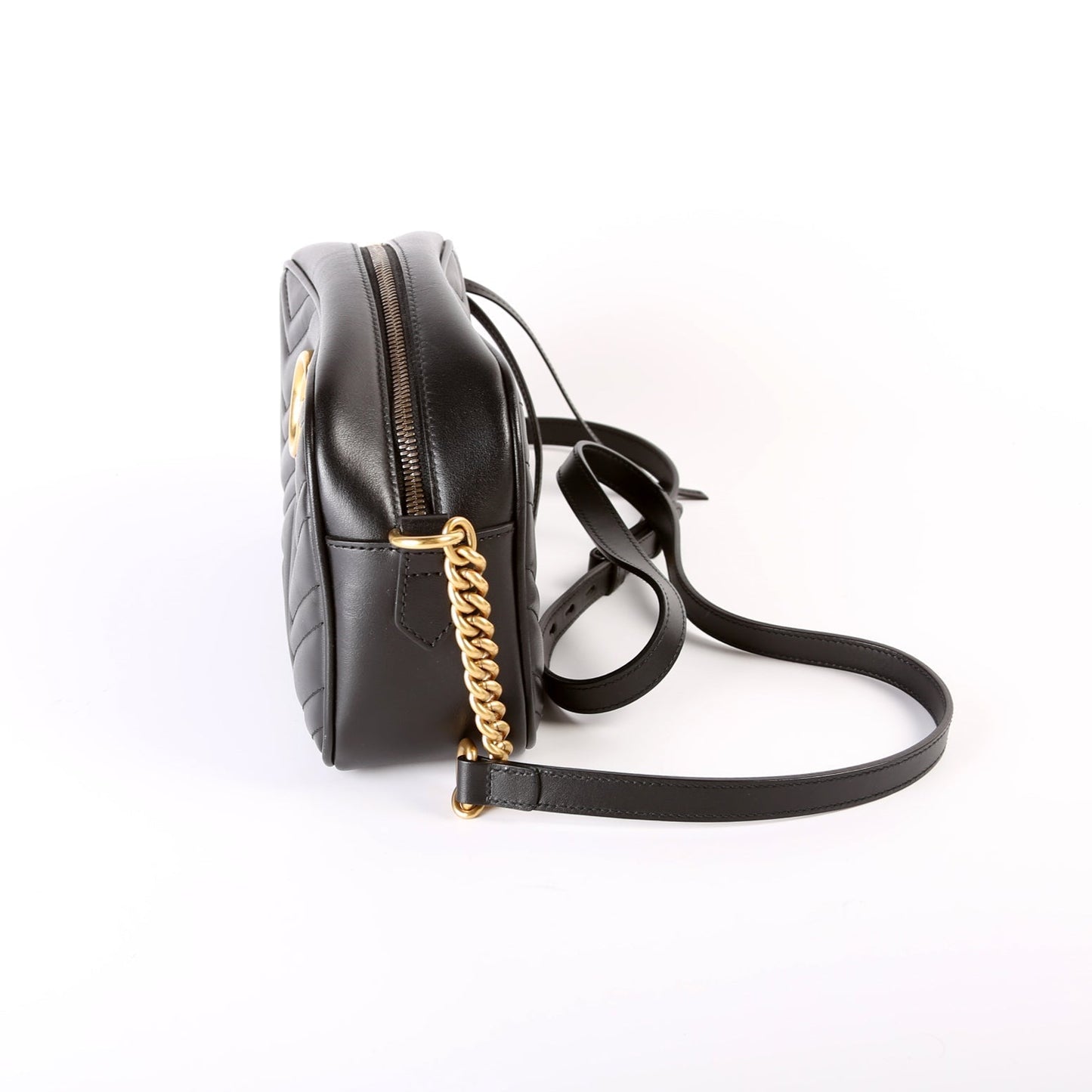 Gucci 447632 Marmont Small Leather Camera Bag