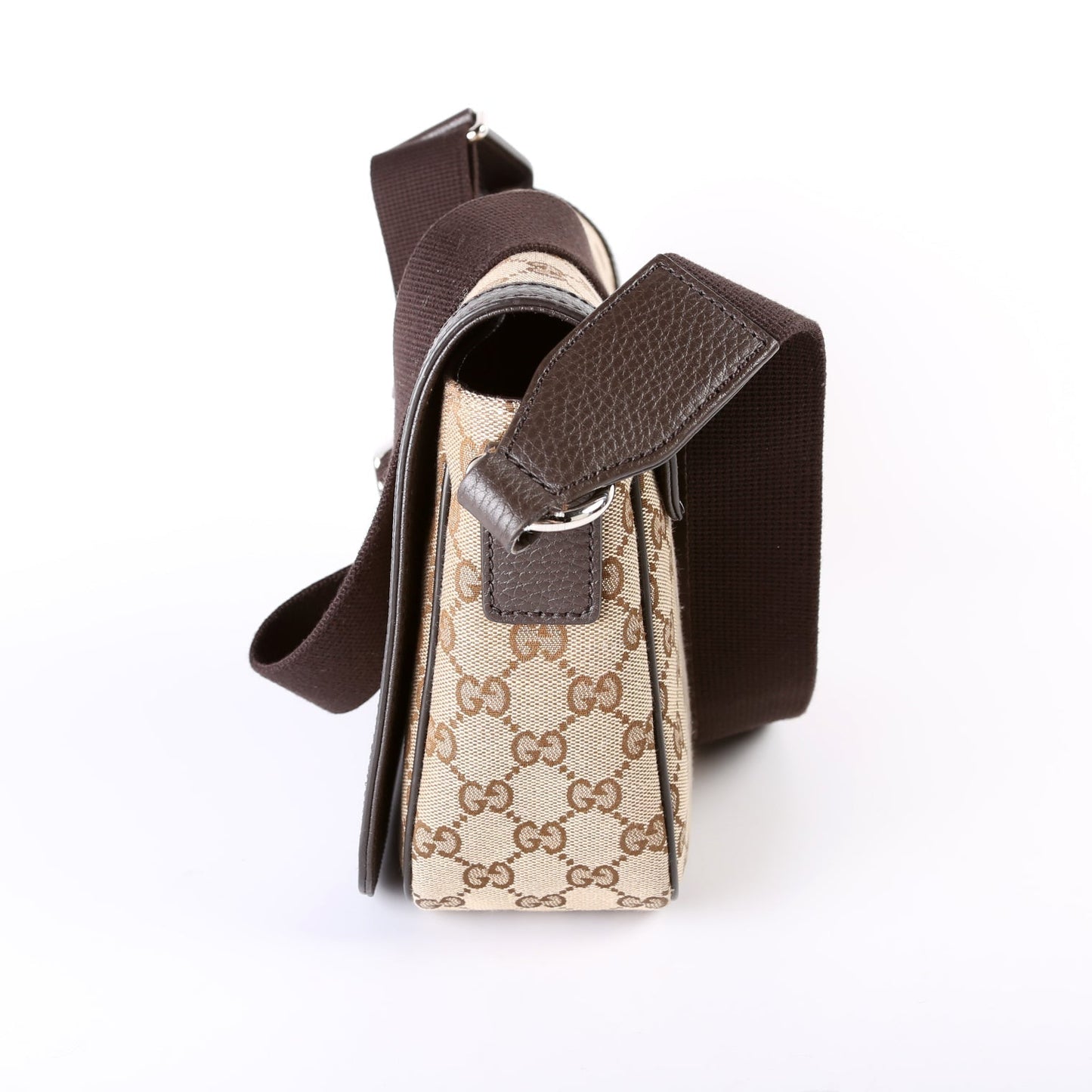 Gucci 449172 GG Canvas Messenger Bag