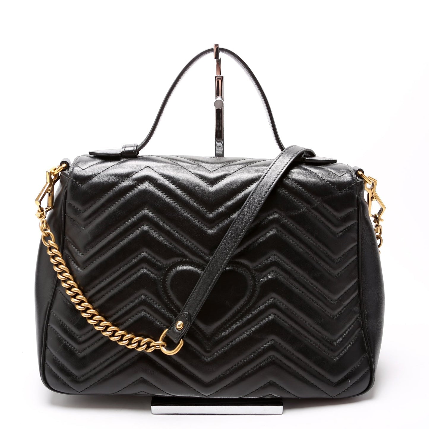 Gucci 498109 Marmont Top Handle Medium Bag