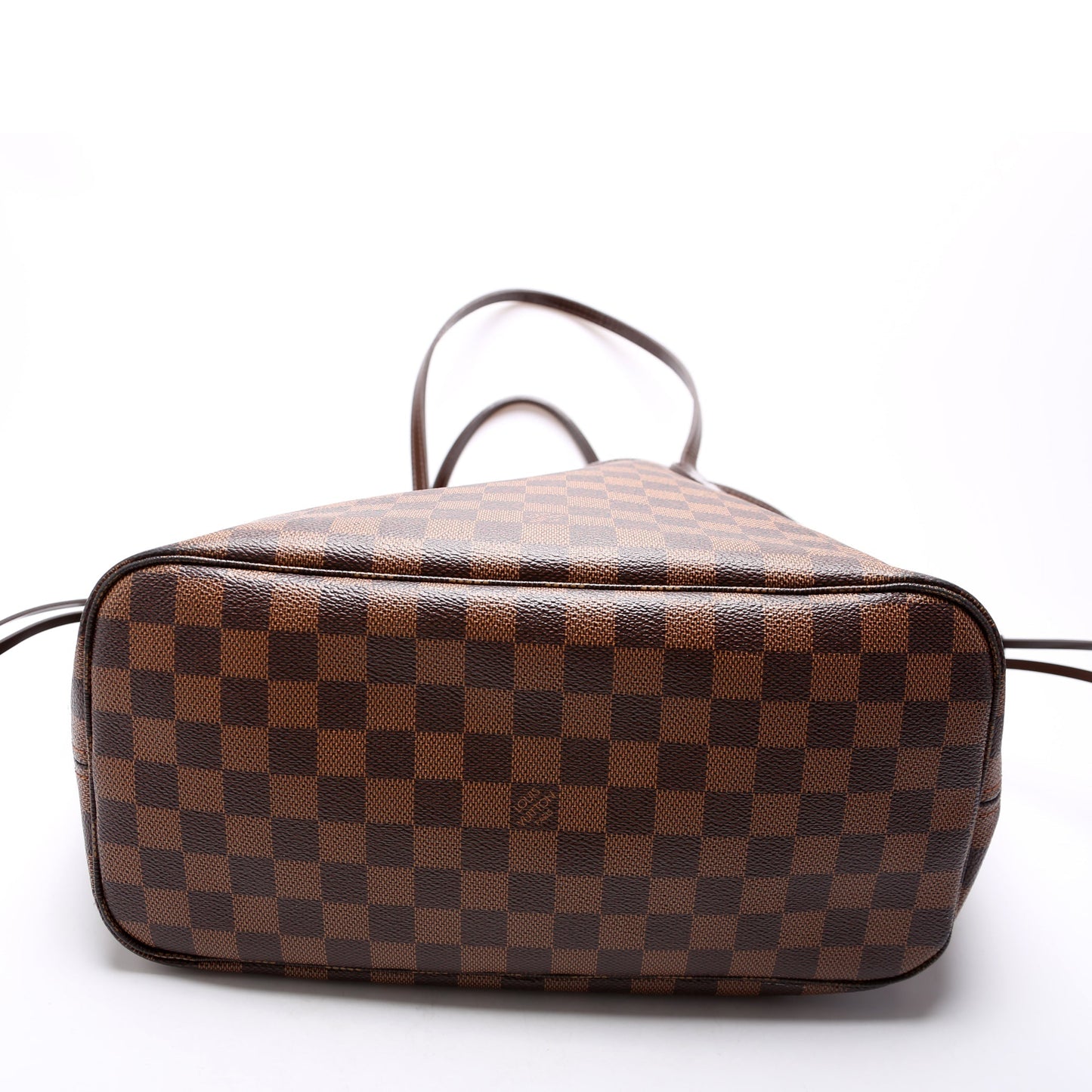 Louis Vuitton Neverfull w/Wallet MM Damier Ebene