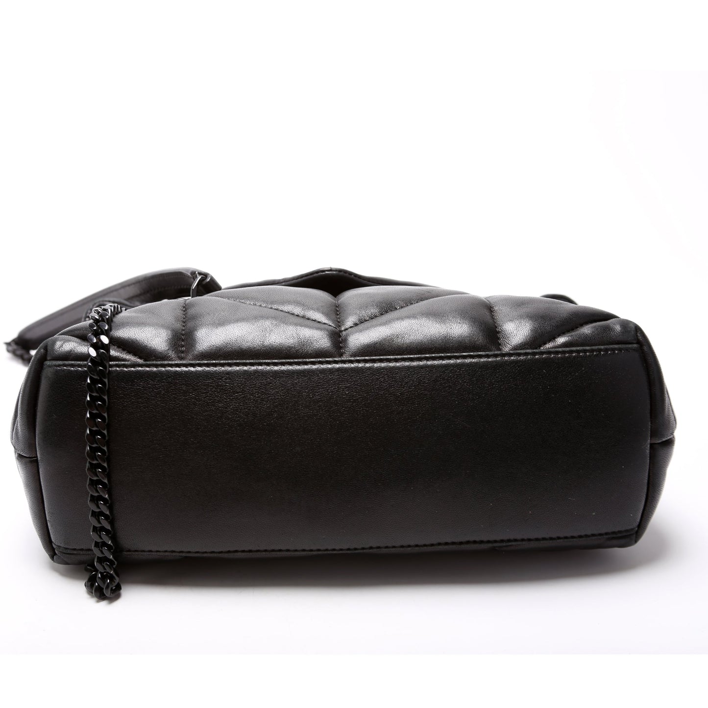 Saint Laurent Puffer Quilted Small Lambskin Bag