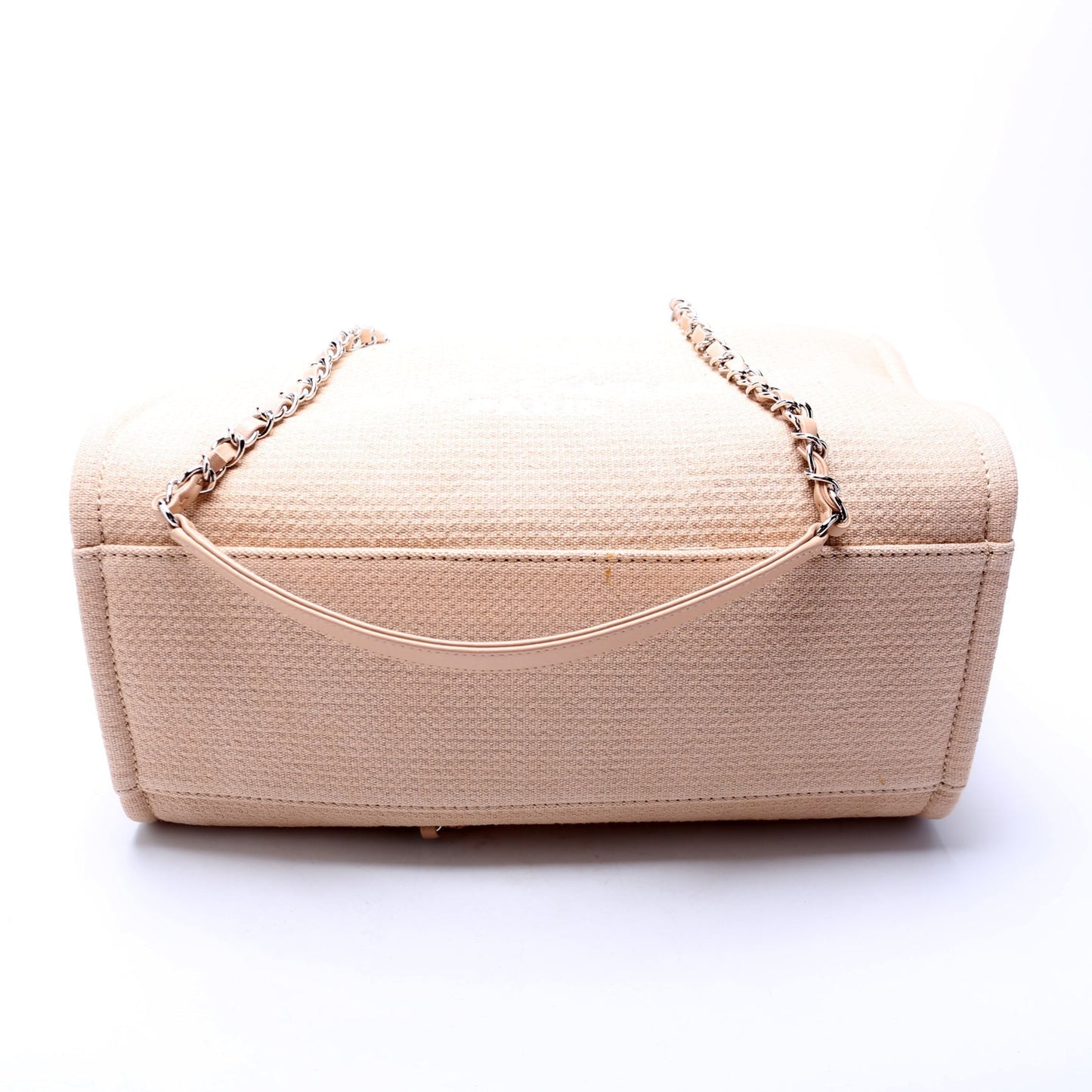Chanel Deauville Small With Pouch Mixed Fibers Bag