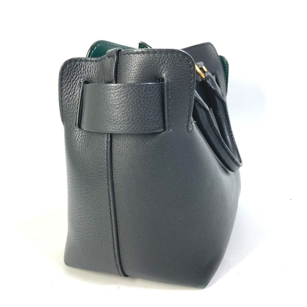 BURBERRY Shoulder Bag 4076733 leather black handbag bag shoulder bag logo belt bag Women