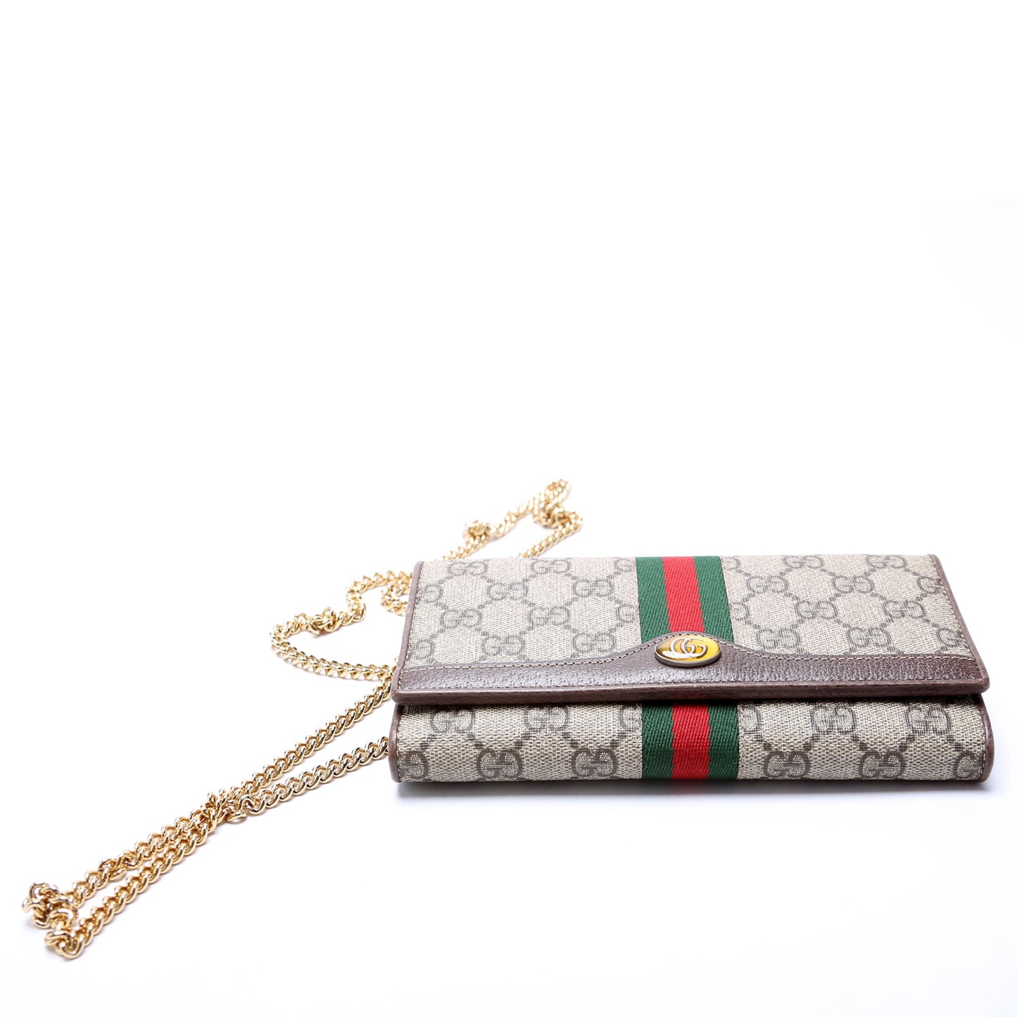 Gucci 546592 Ophidia GG Supreme Chain Wallet Bag