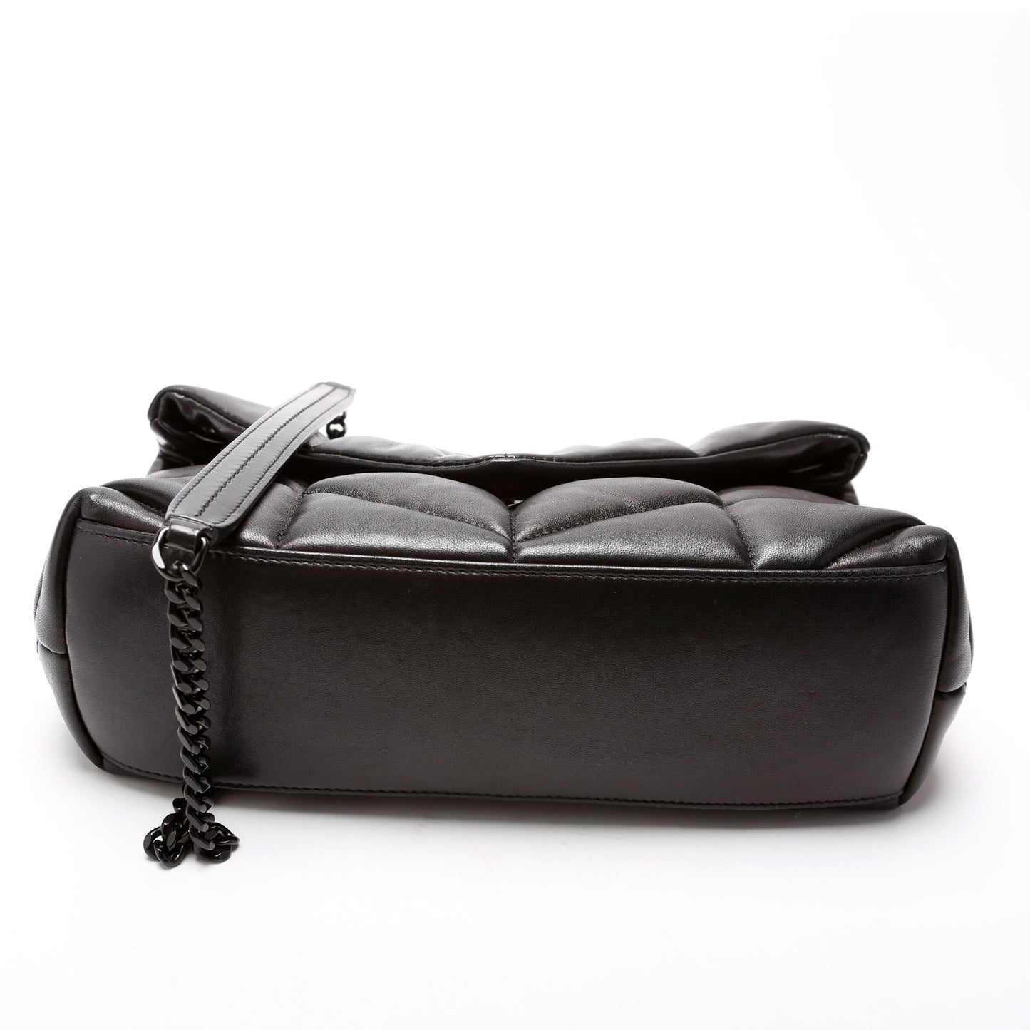 Saint Laurent Puffer Quilted Small Lambskin 577476 Bag