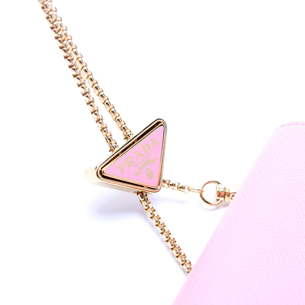 Prada Saffiano Triangle Logo Mini 1BP050 Bag
