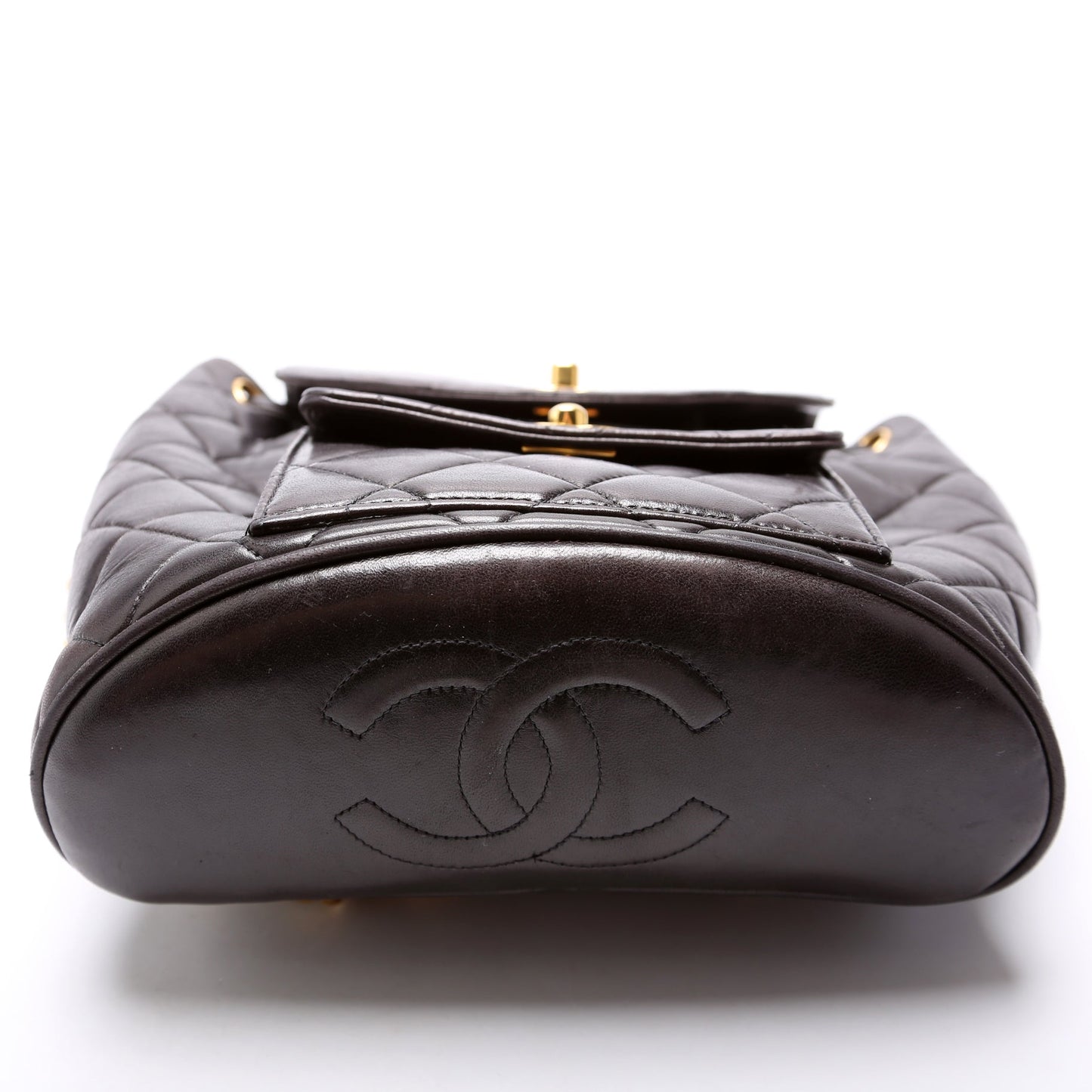 Chanel Vintage Quilted Lambskin Mini Duma Backpack Bag