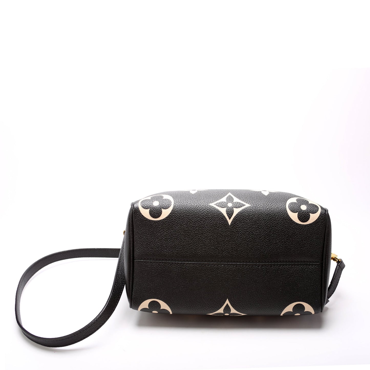 Louis Vuitton Speedy 25 Bandouliere Bicolor Empreinte Black