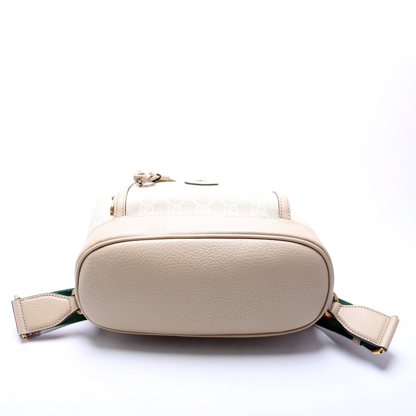 Gucci 674147 GG Supreme Buckle Backpack Bag