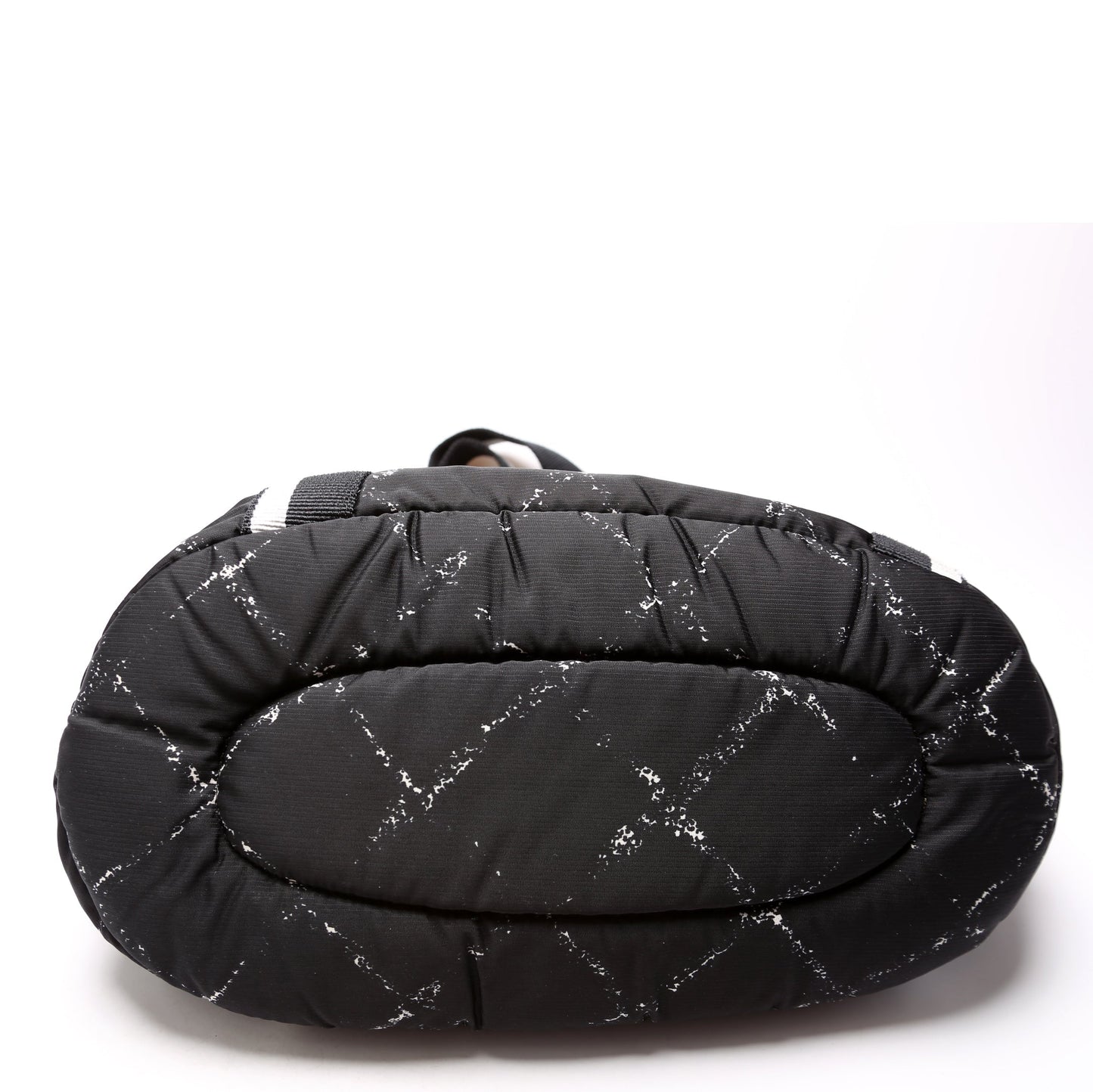 Chanel Travel Ligne Nylon Pet Carrier 5M Black Bag