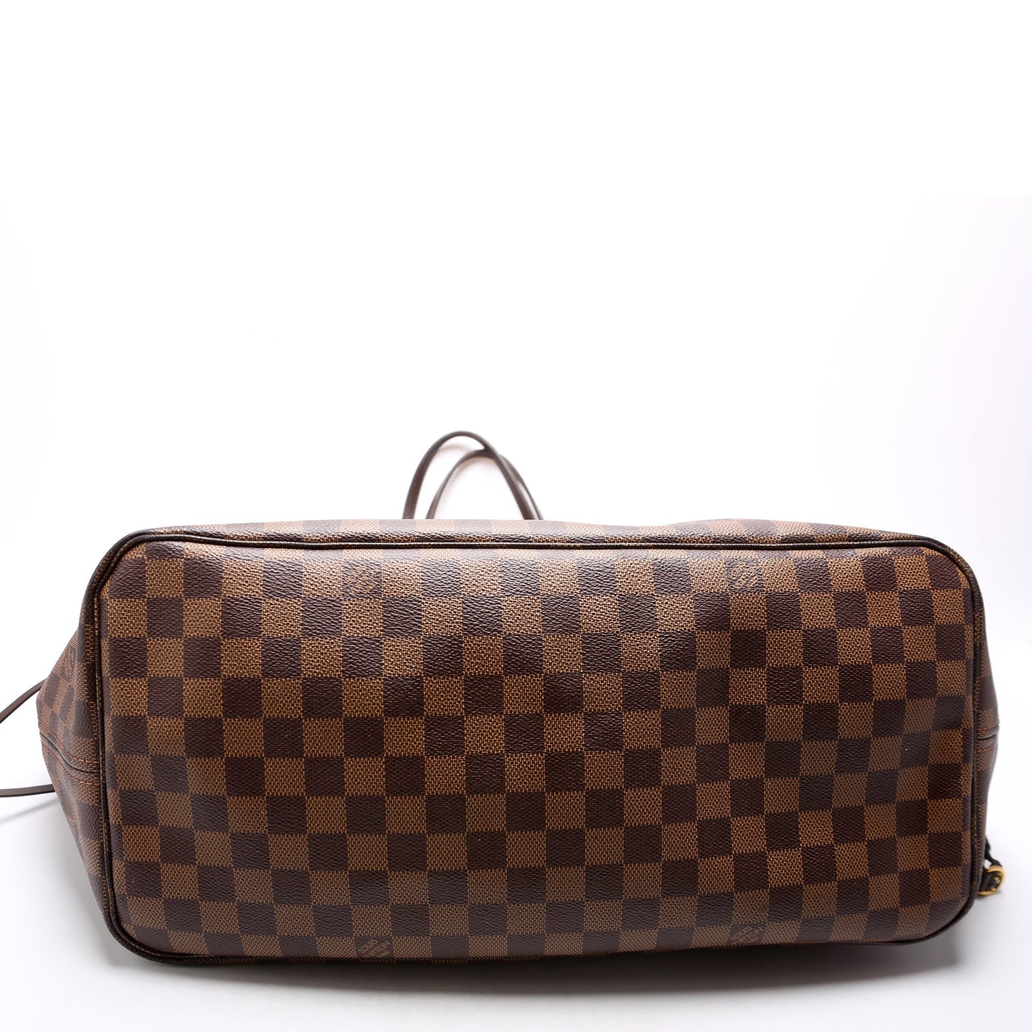 Louis Vuitton Neverfull W/Wallet GM Damier Ebene Red