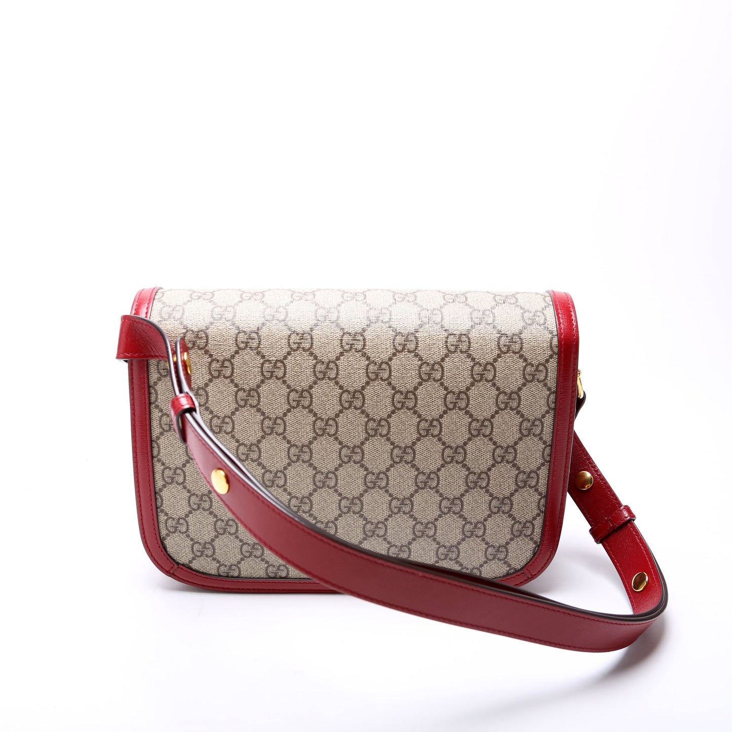 Gucci 602204 Horsebit 1955 Shoulder Red Bag