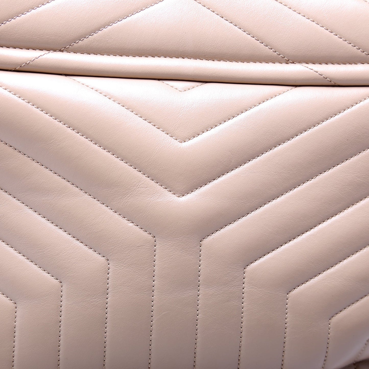 Saint Laurent Loulou Satchel Large Beige Bag