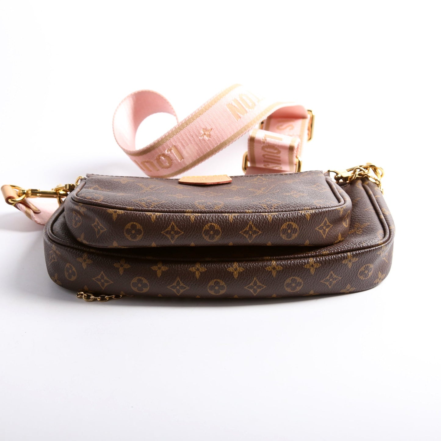Louis Vuitton Multi Pochette Monogram Pink