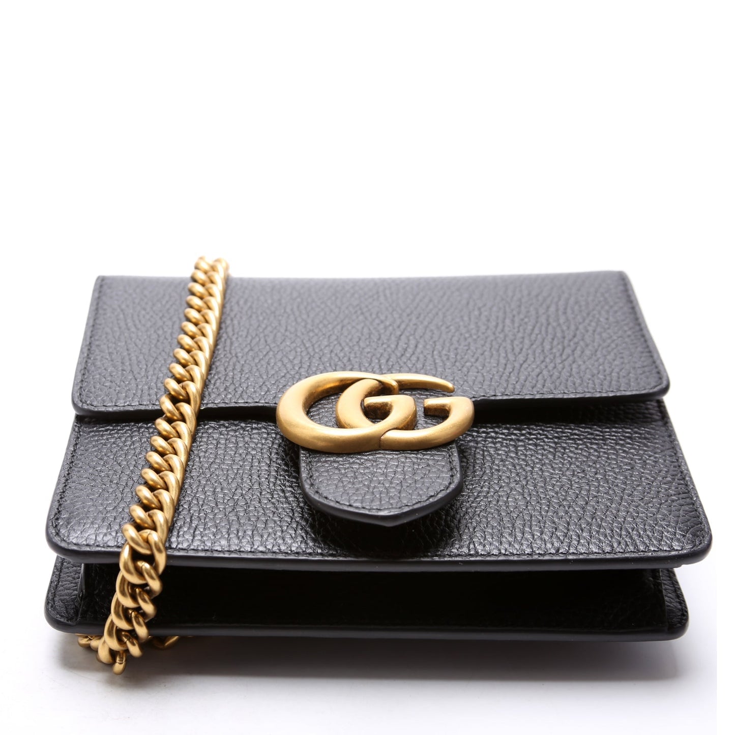 Gucci 779790 Marmont Chain Small Black Bag