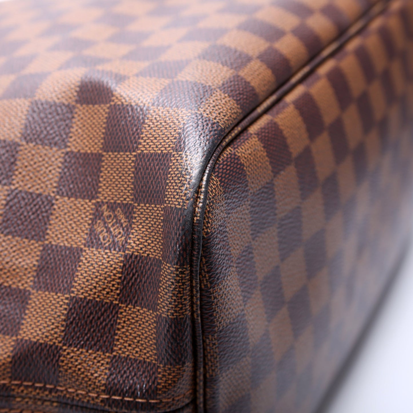Louis Vuitton Neverfull MM Damier Ebene Red