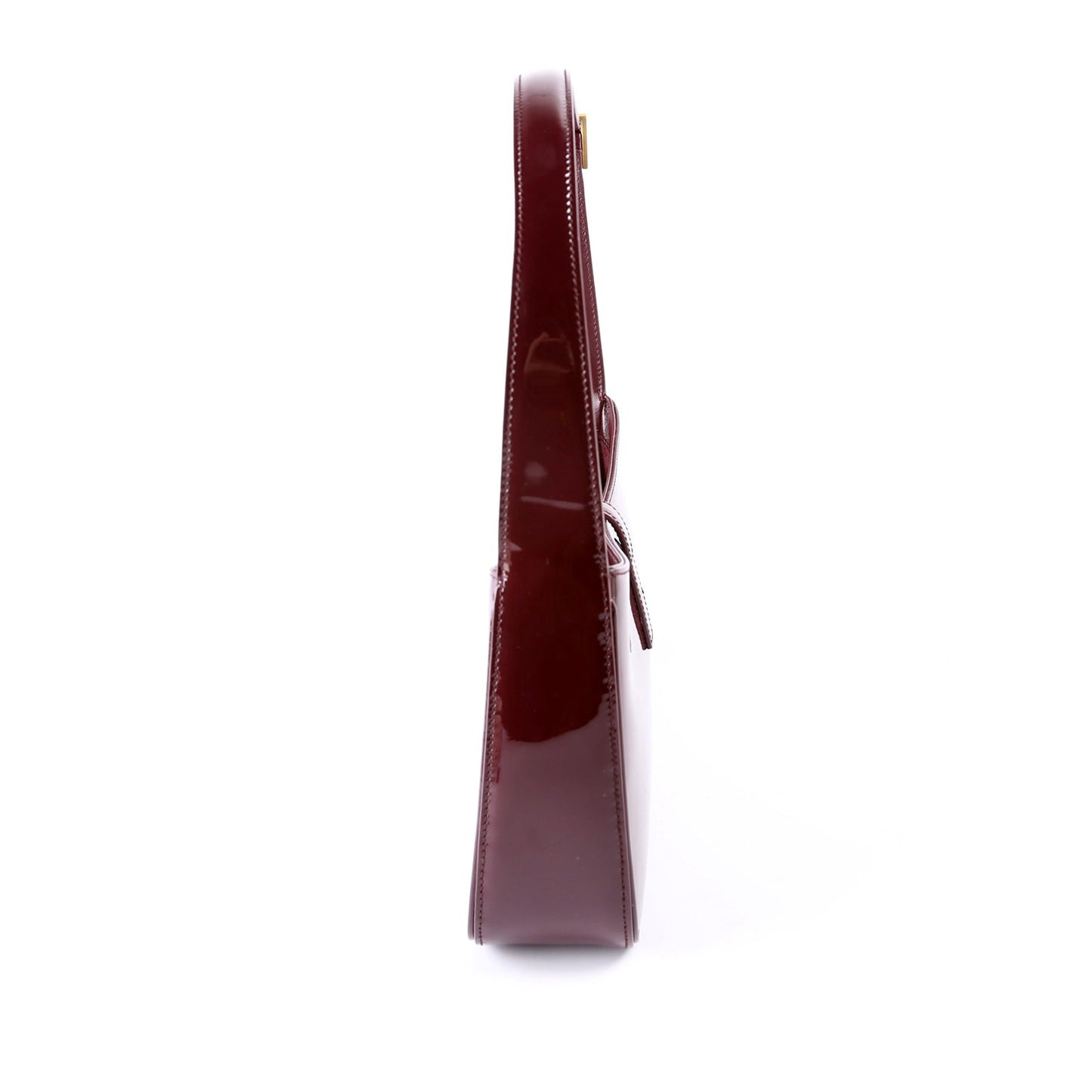 Saint Laurent Le A 7 Hobo Patent Leather Bag